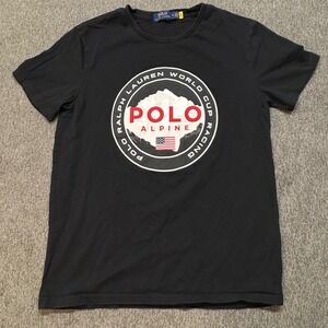 Polo Ralph Lauren Men's M Alpine World Cup Racing Graphic T Shirt Preppy
Preppy